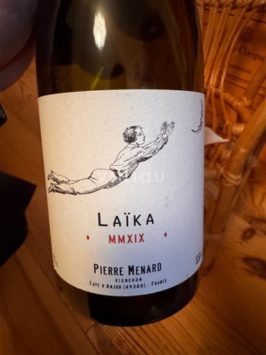 Valle del Loira Anjou Pierre Menard Laïka 2019