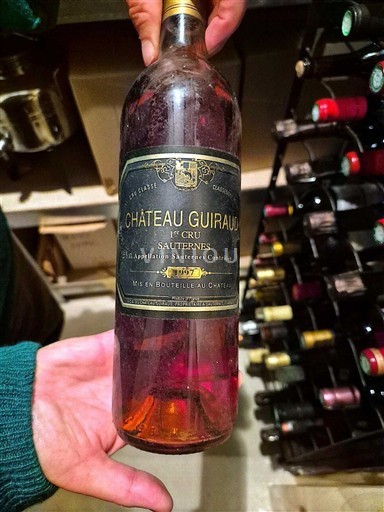 Viner Blanc liquoreux Château Guiraud 1997 Frankrike Bordeaux Sauternes AOC 1er Cru