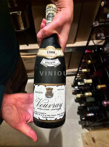 Loirevallei Vouvray Y. & A. Valée Godeau Réserve 1989