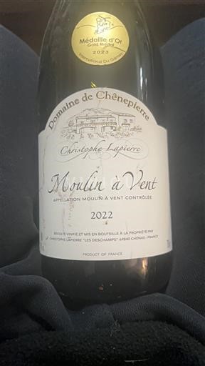 Beaujolais Moulin-à-vent Domaine Chênepierre 2022