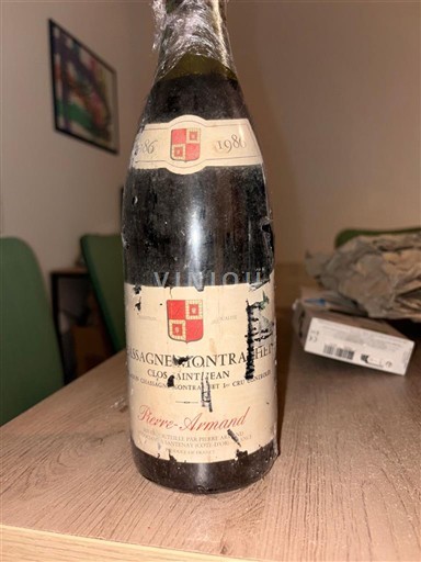 Bourgogne Chassagne-Montrachet Pierre Armand Clos Saint-Jean 1986