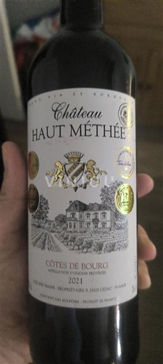 Burdeos Côtes-de-bourg Château Haut Méthée 2021