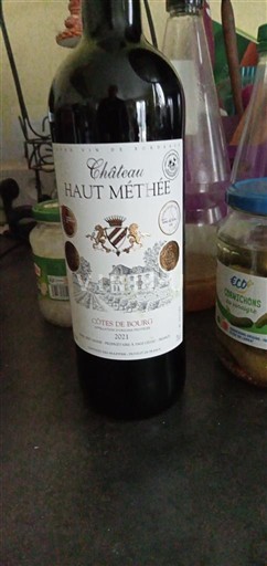 Bordeaux Côtes-de-bourg Château Haut Méthée 2021