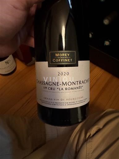 Borgoña Chassagne-Montrachet Premier Cru Domaine Morey-Coffinet 1er Cru La Romanée 2020