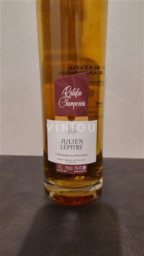 Champagne Ratafia Champenois Julien Lepitre Ratafia Champenois Ohne Jahrgang