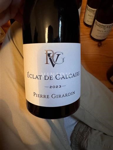 Burgundy Pierre Girardin Éclat de Calcaire 2023