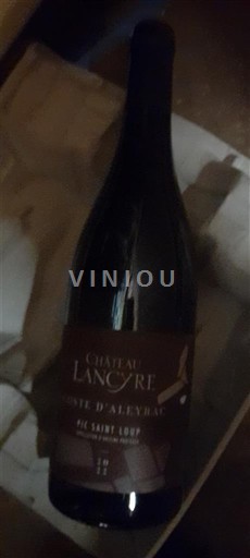 Languedoc Pic Saint-Loup Château Lancyre Coste d'Aleyrac Niet-geïntegreerd