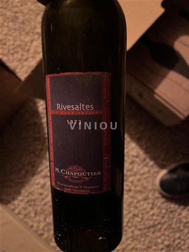 Roussillon Rivesaltes M. Chapoutier 1973