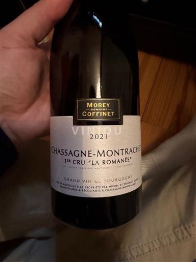 Borgoña Chassagne-Montrachet Premier Cru Morey-Coffinet 1er Cru La Romanée 2021