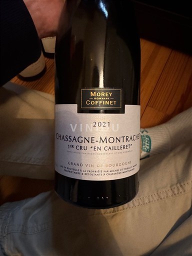Borgoña Chassagne-Montrachet Premier Cru Morey Coffinet En Cailleret 2021