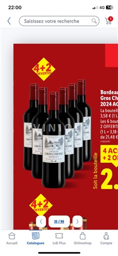 Bordeaux Gros Chêne 2024