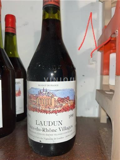 Rhônen laakso Määrittelemätön Cave des Vignerons de Laudun 1990