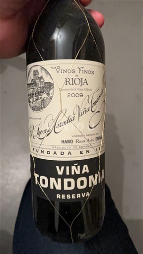 La Rioja rioja R. López de Heredia Viña Tondonia Viña Tondonia Reserva 2009