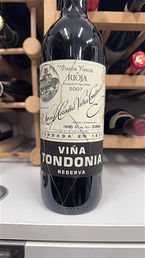 La Rioja Rioja R. Lopez de Heredia Viña Tondonia Viña Tondonia Reserva 2007