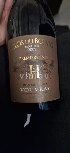Vallée de la Loire Vouvray Domaine Huet Clos du Bourg Première Trie 2009