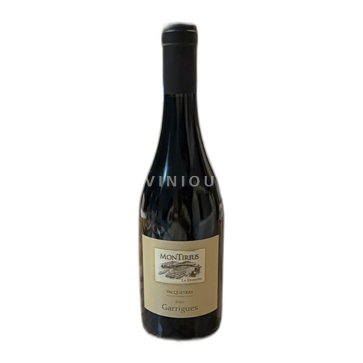 Rhônedalen Vacqueyras Montirius Garrigues 2020