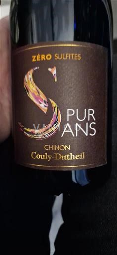 Loire Valley Chinon Couly-Dutheil S Pur Sans Non-Vintage