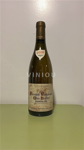 Burgundi Pernand-vergelesses Premier Cru P. Dubreuilfontaine Père & Fils Clos Berthet 2009