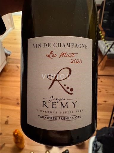 Champagne Premier Cru Georges Remy Les Muits 2020