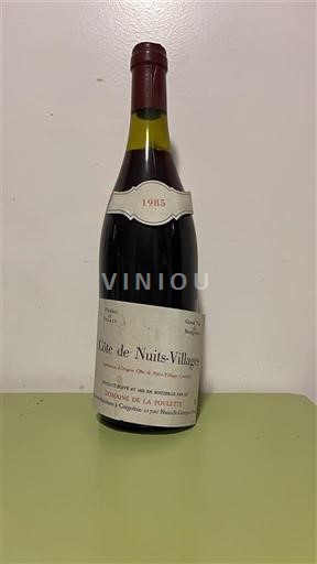 Burgundsko Côte de nuits villages Domaine La Poulette 1985