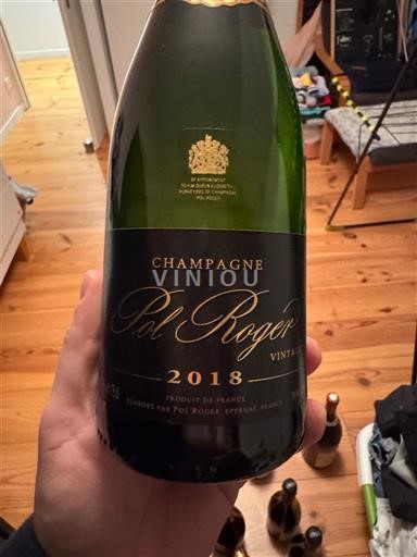 Champagne Champagner Pol Roger Vintage 2018
