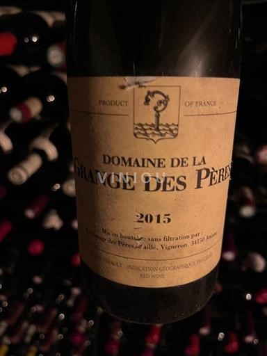 Languedoc Domaine La Grange des Pères 2015