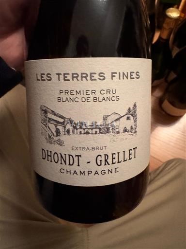 Champagne Champagner Premier Cru Dhondt-Grellet Les Terres Fines Ohne Jahrgang