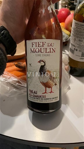 Poitou-Charentes Pineau-des-Charentes Fief du Moulin Terre d'Aunis Não Sazonado
