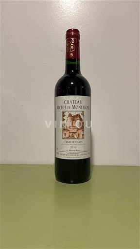 Bordeaux Määrittelemätön Château Michel de Montaigne Tradition 2010