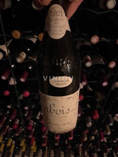 Jura Arbois Caveau de Bacchus (Arbois, Lucien Aviet & Fils) Réserve du Caveau Trousseau Ruzard 2021