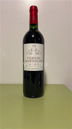 Bordeaux Haut-Médoc Château Hanteillan Crue Bourgeois 1998