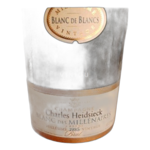 Champaña Champán Charles Heidsieck Blanc des Millénaires 1985