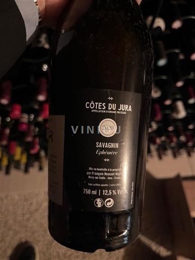 Jura Côtes-do-jura François Rousset-Martin Savagnin Éphémère 2020