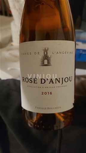 Loire Valley Rosé d'Anjou Caves de l'Angevine 2016