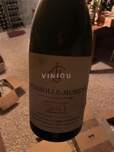 Bourgondië Chambolle-Musigny Domaine Jean-Jacques Confuron 2018
