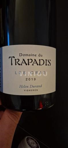 Rhône Valley Rasteau Domaine Trapadis Les Cras 2019