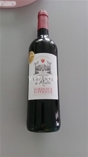 Bordeaux Bordeaux Supérieur Château Guilhem de Mestre 2024