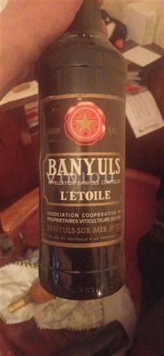Roussillon Banyuls Association Coopérative des Propriétaires Viticulteurs de Banyuls-sur-Mer L'Étoile Ei vuosikertaa