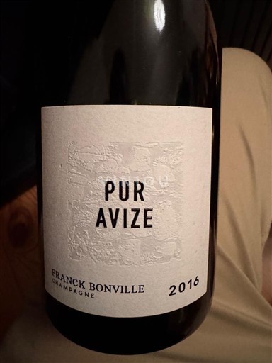 Champagne Šampanské Franck Bonville Pur Avize 2016