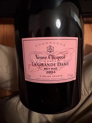 Champagne Šampanské Veuve Clicquot La Grande Dame Brut Rosé 2004
