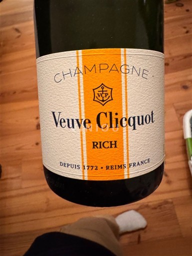 Champagne Šampanské Veuve Clicquot Rich Neročník