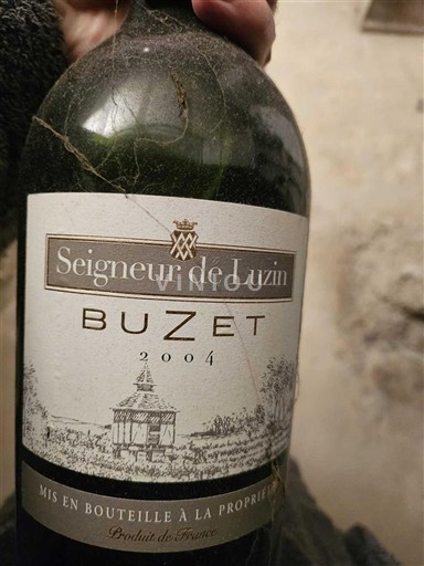 Sud-Ouest Buzet Seigneur de Luzin 2004