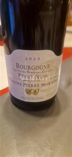 Bourgondië Bourgogne Domaine Pierre Mornan Pinot Noir 2020