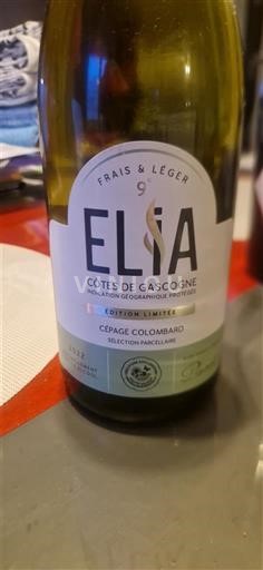 Zuidwest-Frankrijk Côtes de Gascogne Elia Cépage Colombard 2022