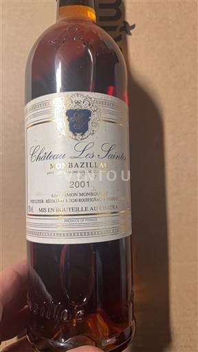Sydväst Monbazillac Château Les Saints 2001