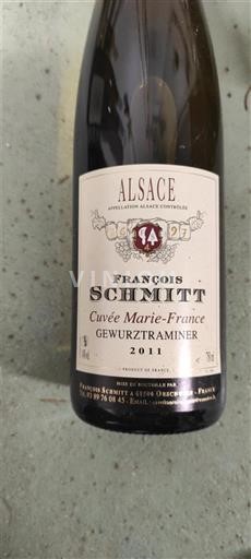 Alsacia François Schmitt Marie-France 2011