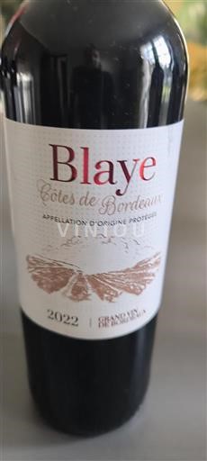 Burdeos Blaye-Côtes de Burdeos Aillas 2022