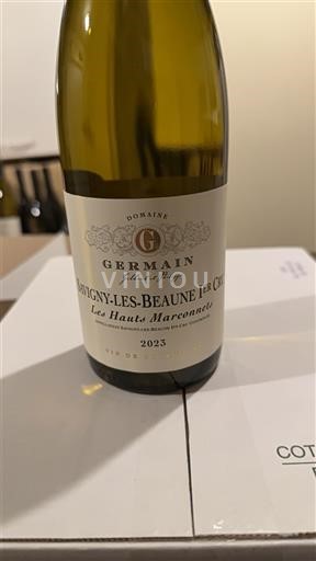 Burgundy Savigny-lès-Beaune Premier Cru Domaine Germain Les Hauts-Marconnets 2023