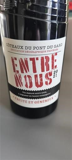 Languedoc e Roussillon Coteaux do Pont du Gard Entre Nous 2021