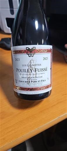 Burgundy Pouilly-Fuissé Grand Cru Groubier Père et Fils Les Eglisottes 2023